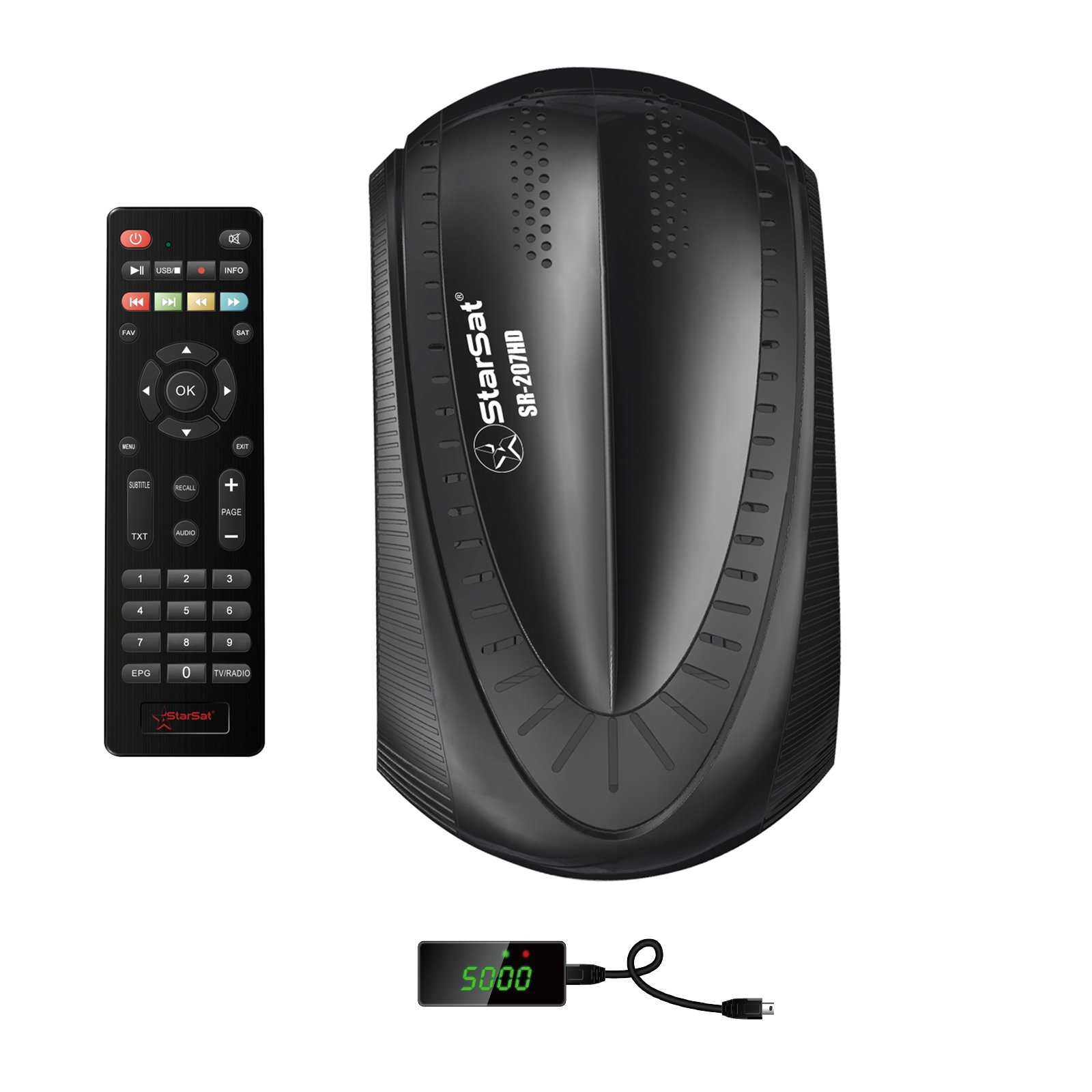 رسيفر StarSat SR-207HD Full HD DVBS2 - الصورة 10