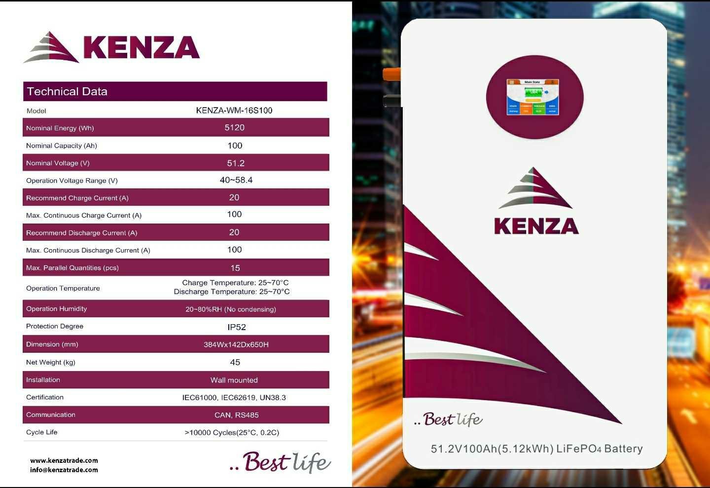 Kenza Lithium Battery-100 - الصورة 3